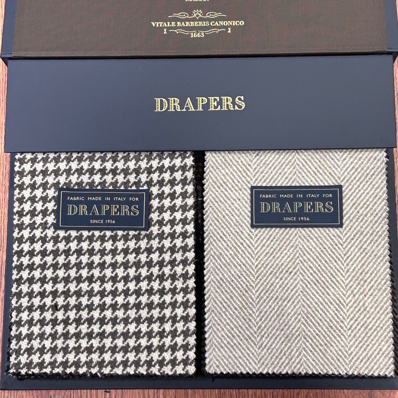 私がオーダーしたお薦めの生地 DRAPERS ARCHIVE OVERCOAT