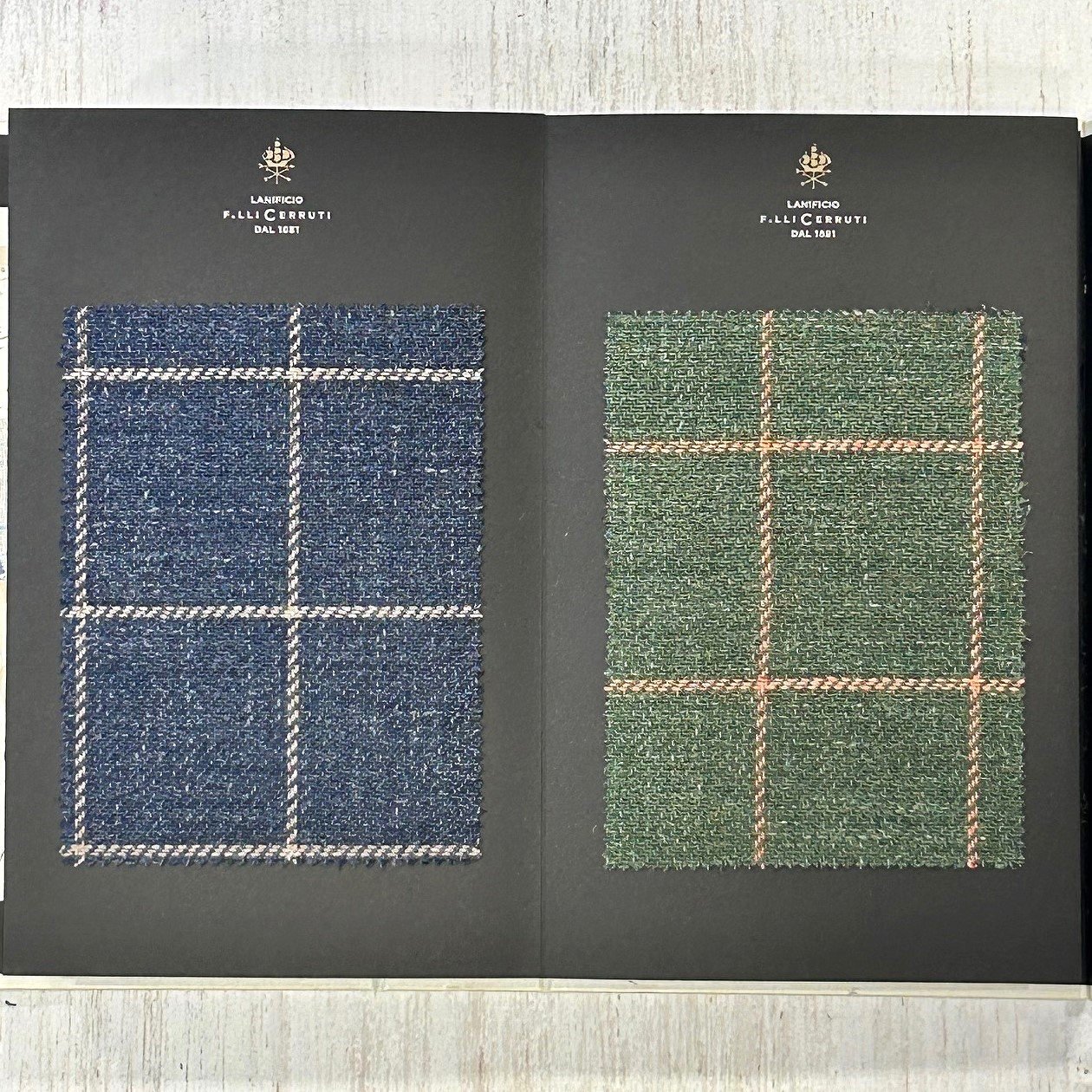 2025　春　　生地見本 2025年春夏シーズンの新作生地のご紹介 PIACENZA & CERRUTI