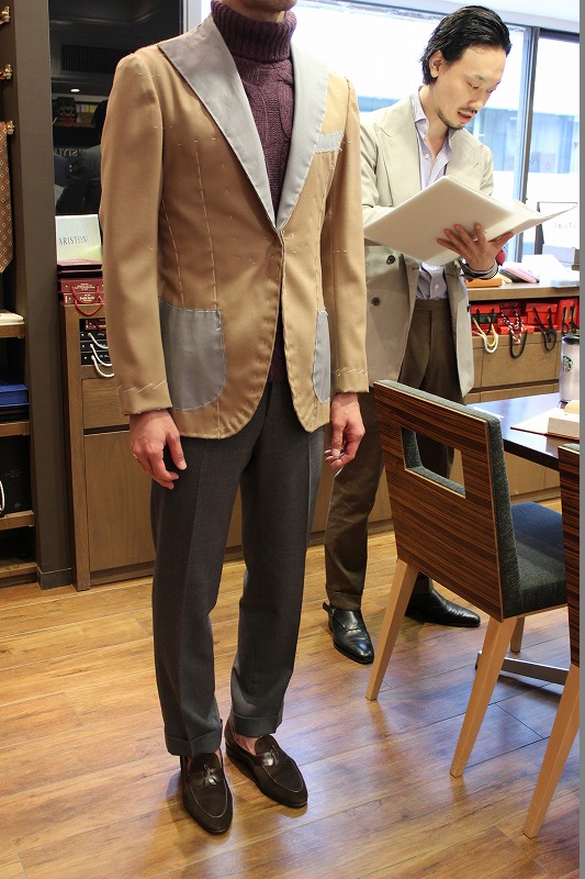 Senza Interno Baby Cashmere Bespoke Jacket