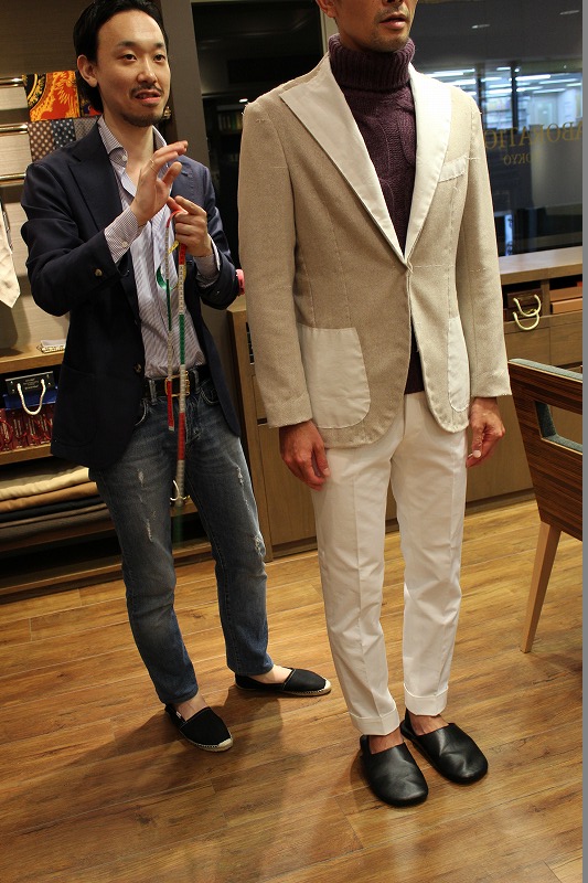 Senza Interno Baby Cashmere Bespoke Jacket