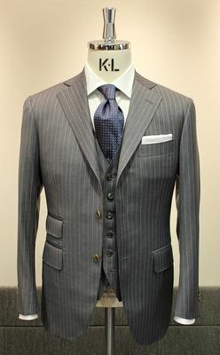 Model：BLACK LABEL COMFORT
Fabric：LORO PIANA SUMMER TASMANIAN　90％Wool（Super150's）10％Silk