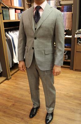 Model：BLACK LABEL COMFORT
Fabric：Carlo Barbera 100%Wool(Super130's)