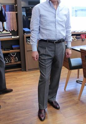 BESPOKE PANTS by OSAKU HAYATO
Fabric：DRAPERS 100％Wool（Super150's）