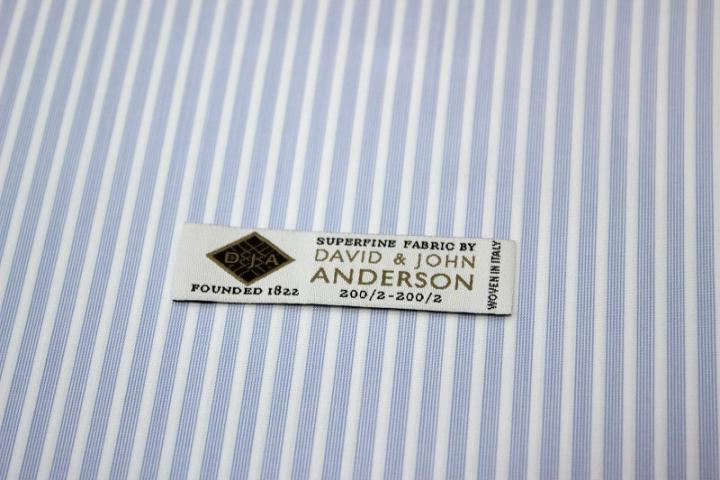 最高級シャツ生地 David John & Anderson入荷！