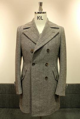 Model:BLACK LABEL　DOUBLE ULSTER COAT
Fabric:DRAPERS　Wool/Caｍel/Cashmere