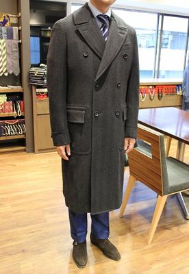 Model：BLACK LABEL　POLO COAT
Fabric：LORO PIANA　WINTER ZELANDER　100％Wool