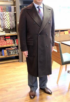 Model：BLACK LABEL POLO COAT
Fabric：100％Cashmere