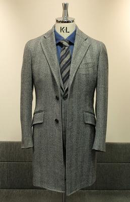 Model：BLACK LABEL　SINGLE CHESTER COAT
Fabric：LORO PIANA　WINTER ZELANDER 100%Wool