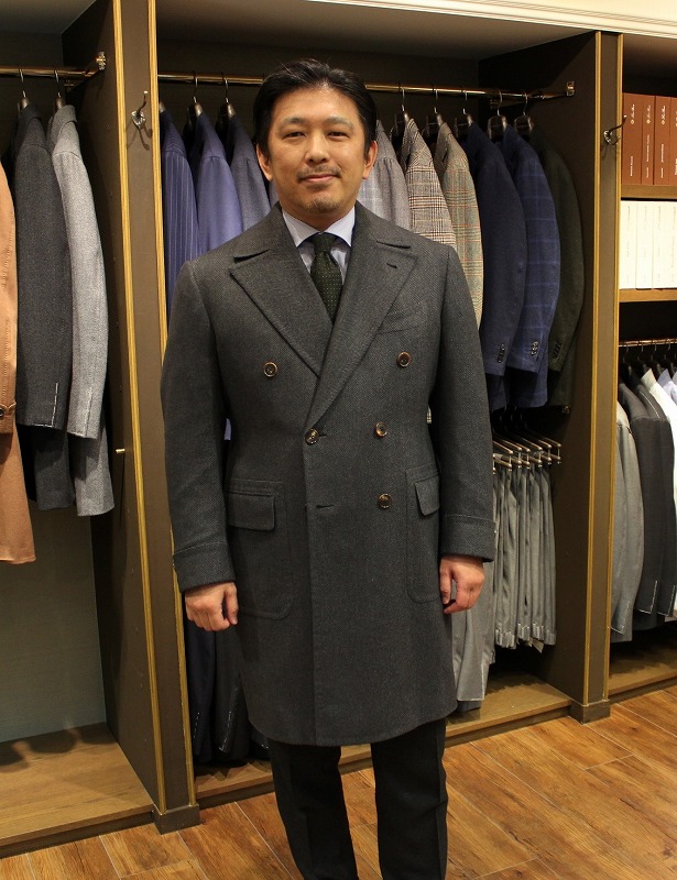 Sartoria Cavuto　Bespoke Polo Coatが完成！！！