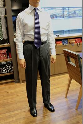 Bespoke Pants by Osaku Hayato
Fabric：DRAPERS 100％Wool