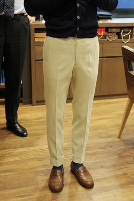 BESPOKE PANTS by OSAKU HAYATO
Fabric：LORO PIANA 100%Cotton