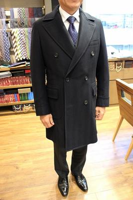 Model：BLACK LABEL POLO COAT
Fabric：LORO PIANA“ZELANDER”100％Wool