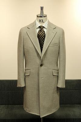 Model:BLACK LABEL SINGLE CHESTER COAT
Fabric：LORO PIANA PECORA NERA