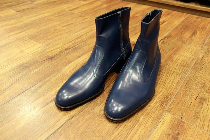 サイドジップアップブーツ  BESPOKE BOOTS by YUKI SHIRAHAMA BOTTIER