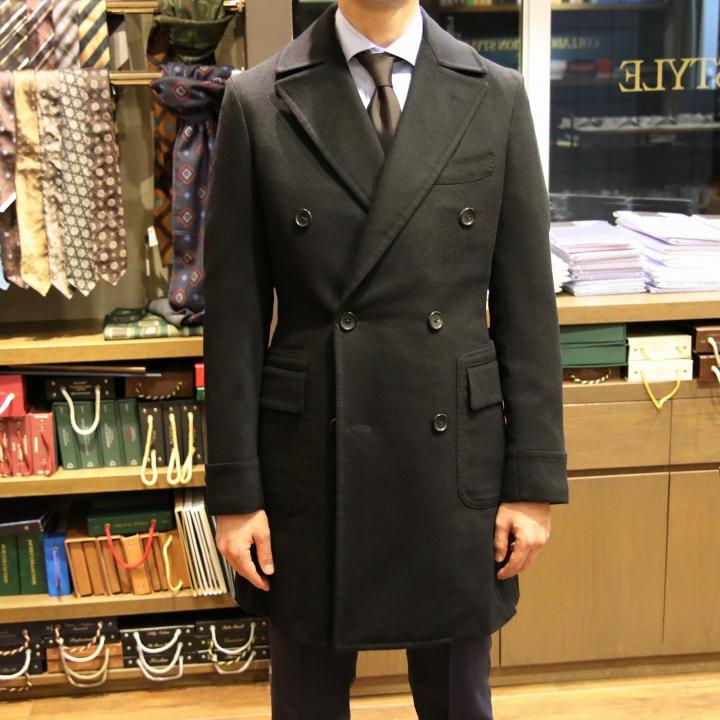 CASHMERE&VICUNAのPOLO COAT