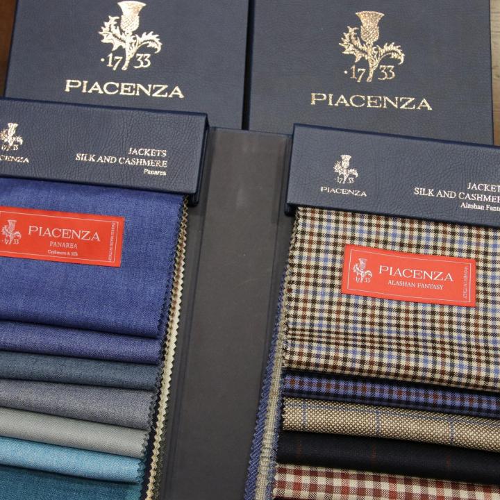 素晴らしい生地が入荷しました！PIACENZAのSUMMER CASHMERE