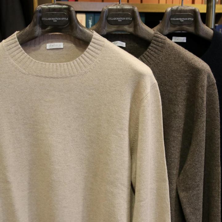 NEW COLLABORATION！ dalmo cashmere のオーダーカシミヤニット