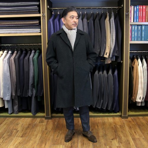 私がオーダーしたお薦めの生地 DRAPERS ARCHIVE OVERCOAT