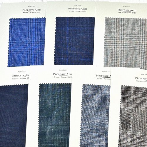 2025年春夏シーズンの新作生地のご紹介 LORO PIANA & SOLBIATI