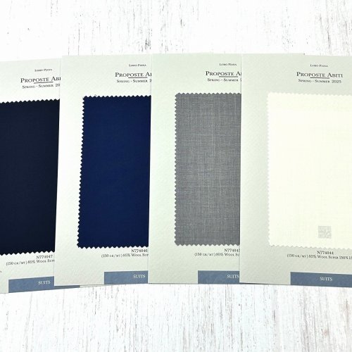 2025年春夏シーズンの新作生地のご紹介 LORO PIANA & SOLBIATI