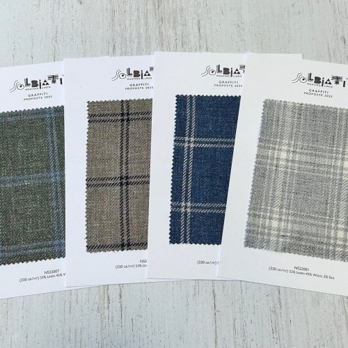 2025年春夏シーズンの新作生地のご紹介 LORO PIANA & SOLBIATI