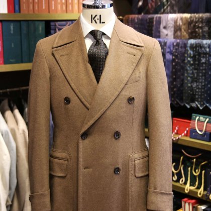 本格仕様のオーダーポロコート