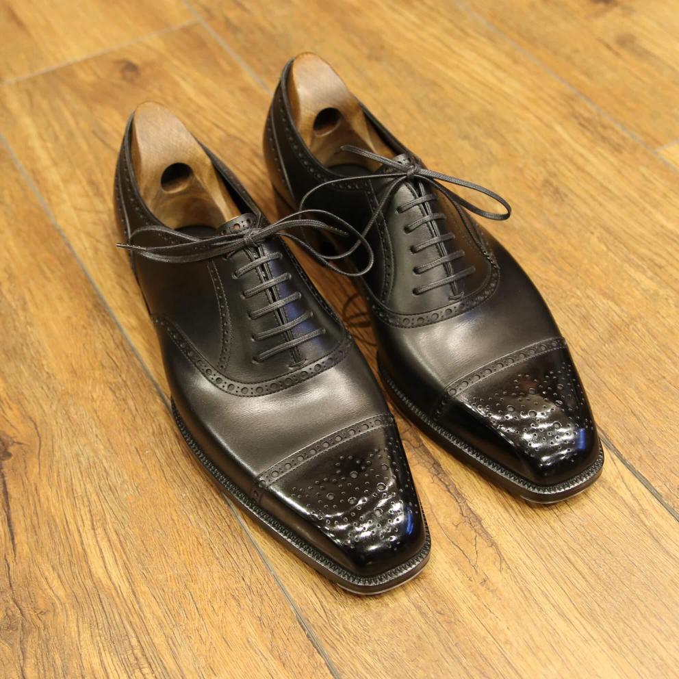 BESPOKE SHOES by YUKI SHIRAHAMA BOTTIER
Semi brogue