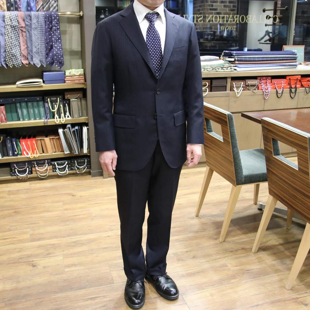 MODEL：BLACK LABEL
FABRIC：CARLO BARBERA 100％WOOL