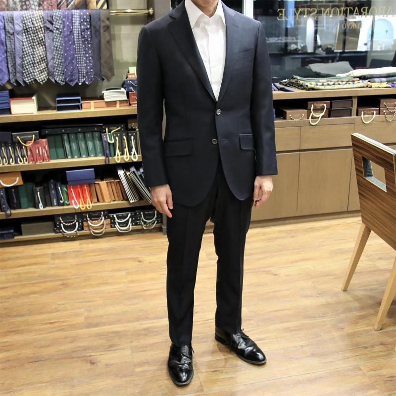 MODEL：BLACK LABEL
FABRIC：CANONICO 100％WOOL