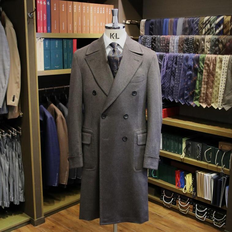 MODEL：POLO COAT
FABRIC：COLOMBO 100％CASHMERE