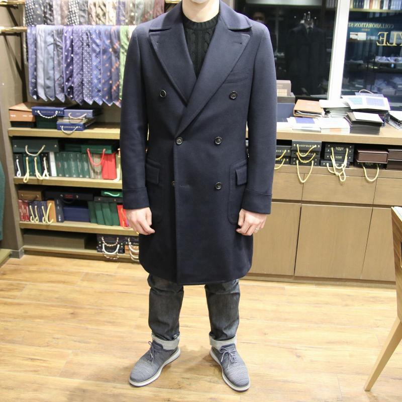 MODEL：POLO COAT
FABRIC：COLOMBO 100％WOOL