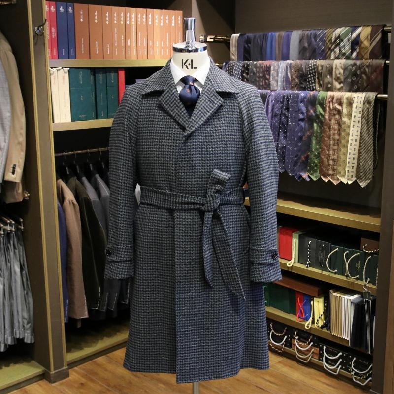 MODEL：SINGLE RAGLANSLEEVE COAT
FABRIC：DRAPERS 