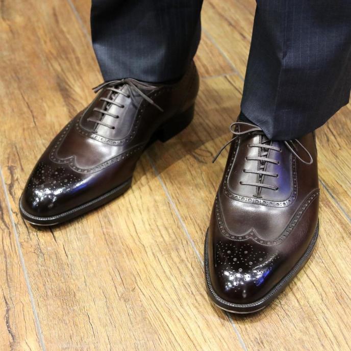 BESPOKE SHOES by YUKI SHIRAHAMA BOTTIER
full brogue