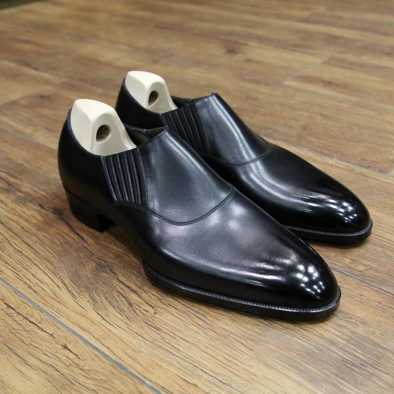 BESPOKE SHOES by YUKI SHIRAHAMA BOTTIER 
Side Elastic