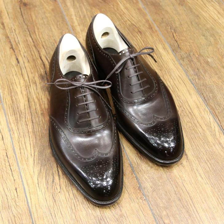 BESPOKE SHOES by YUKI SHIRAHAMA BOTTIER 
Full brogue