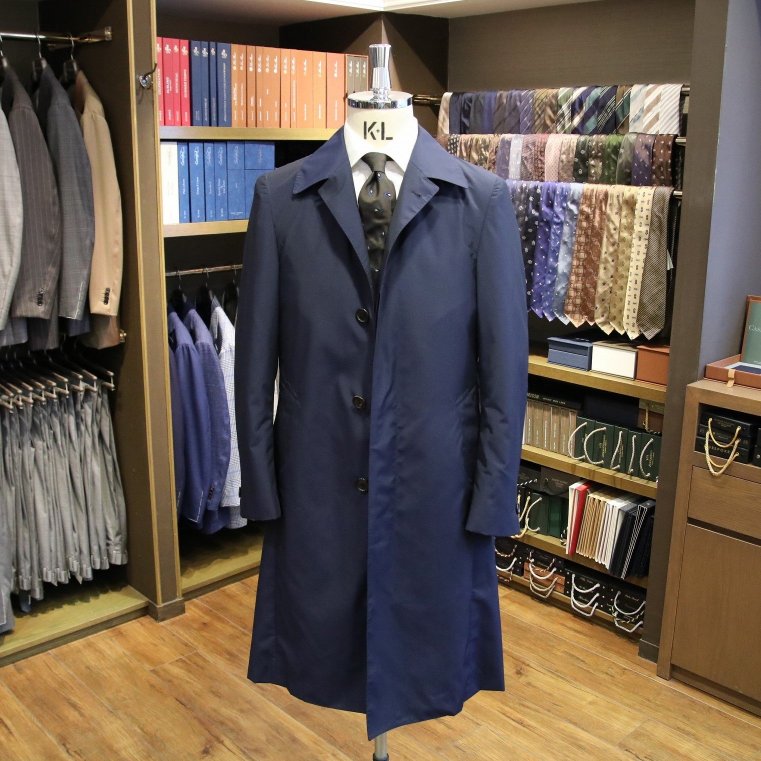 MODEL：BAL COLLAR COAT
FABRIC：LORO PIANA RAINSYSTEM® WOOL&NYLON