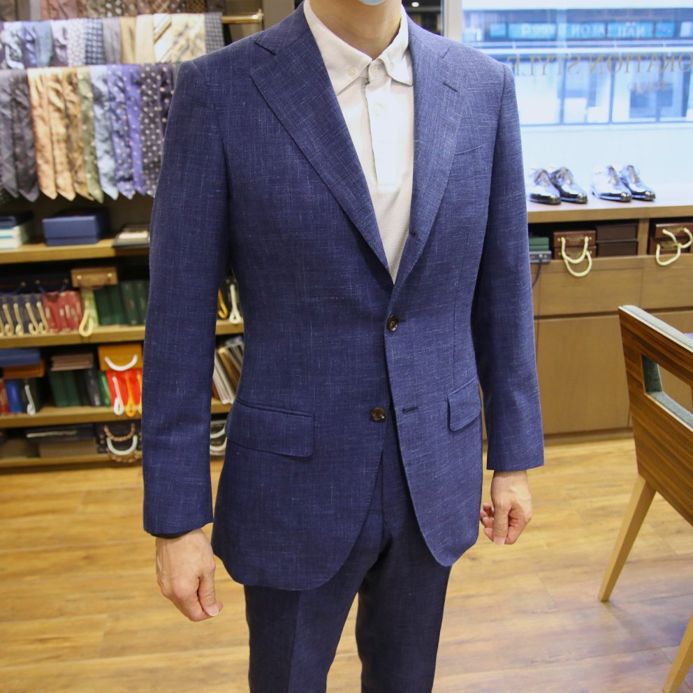 MODEL：BLACK LABEL
FABRIC：LORO PIANA　SUMMERTIME　WOOL,SILK&LINEN