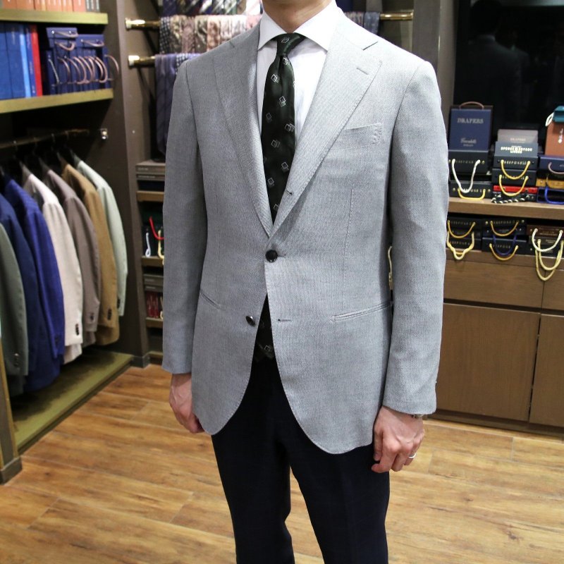 MODEL：BLACK LABEL
FABRIC：Cloth Ermenegildo Zegna CASHMERE＆SILK