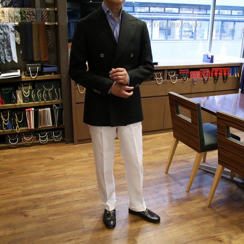 MODEL：BLACK LABEL
FABRIC：W.BILL IRISH LINEN