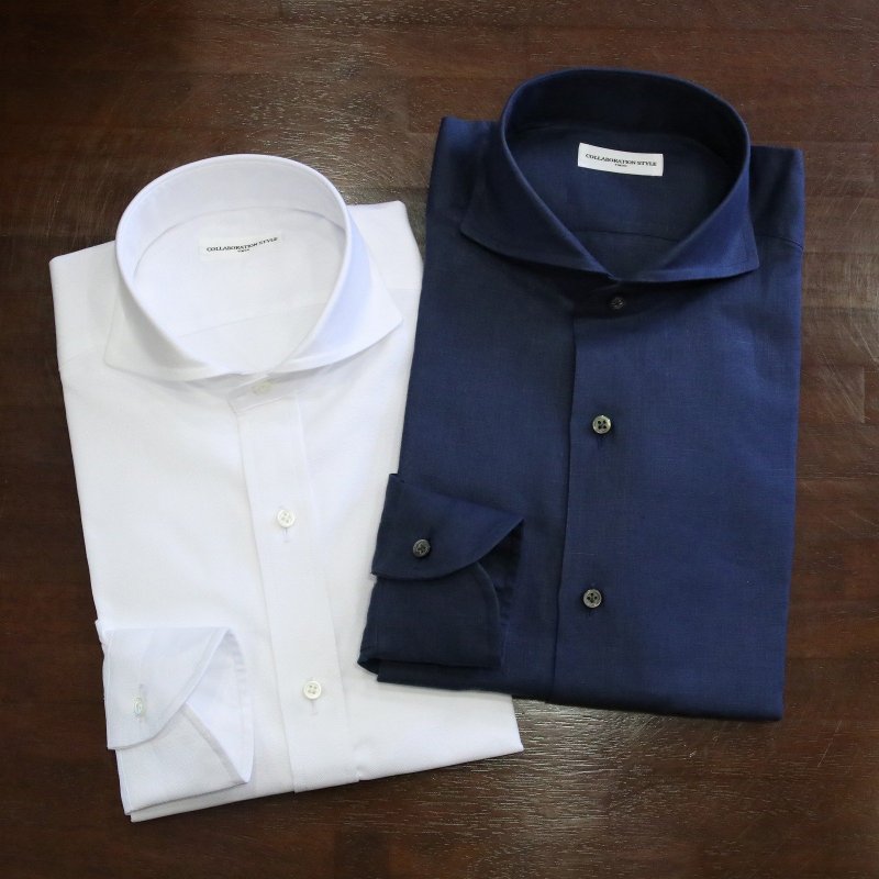 FABRIC：
L）THOMAS MASON 100％COTTON
R）SPENCE BRYSON 100％LINEN