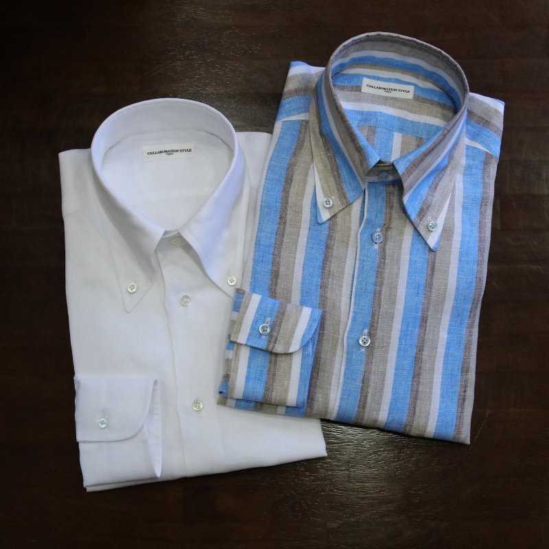 FABRIC：Caccioppoli 100％LINEN