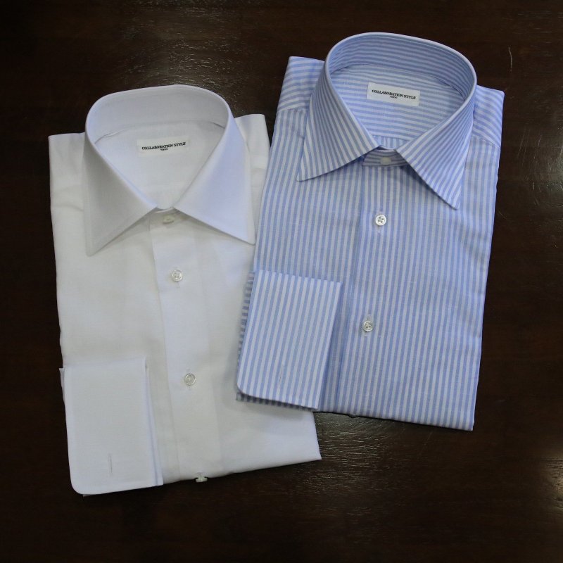 FABRIC：
L）CARLO RIVA　COTTON&LINEN
R）TESTA　COTTON&LINEN