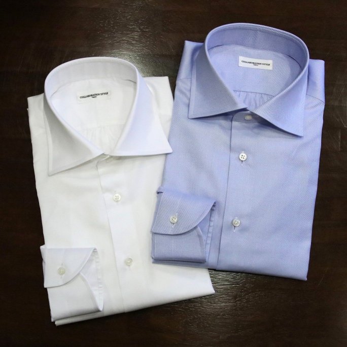 FABRIC：
L）DAVID&JOHN ANDERSON 100％COTTON（200/2-200/2）
R）DAVID&JOHN ANDERSON SEA ISLAND COTTON
