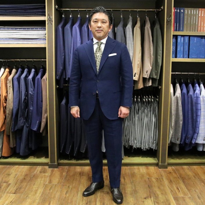 MODEL：BLACK LABEL
FABRIC：MAISON HELLARD 100％LINEN