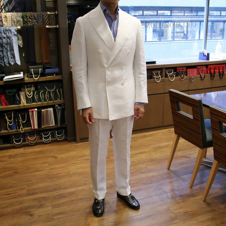MODEL：BLACK LABEL
FABRIC：W.BILL IRISH LINEN