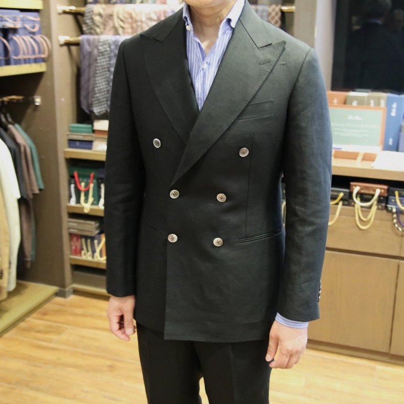 MODEL：BLACK LABEL
FABRIC：W.BILL IRISH LINEN